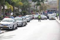 بالصور: انتشار كثيف لشرطة السير في شوارع وأحياء مدينة يافا 